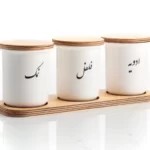 پاسماوری سه عددی سرامیکی مدل لارا