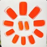 ناخن چسبی مربعی