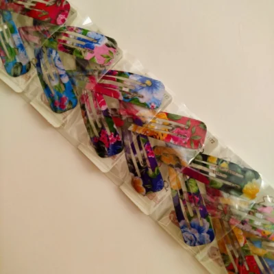 گیره تق تقی عمده گل دار