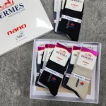 جوراب نیم ساق نخ هندی-12 جفت